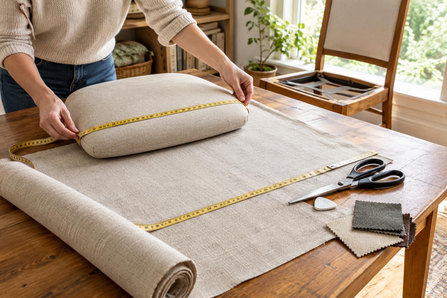 How to Estimate Fabric Yardage for a Simple Upholstery Project