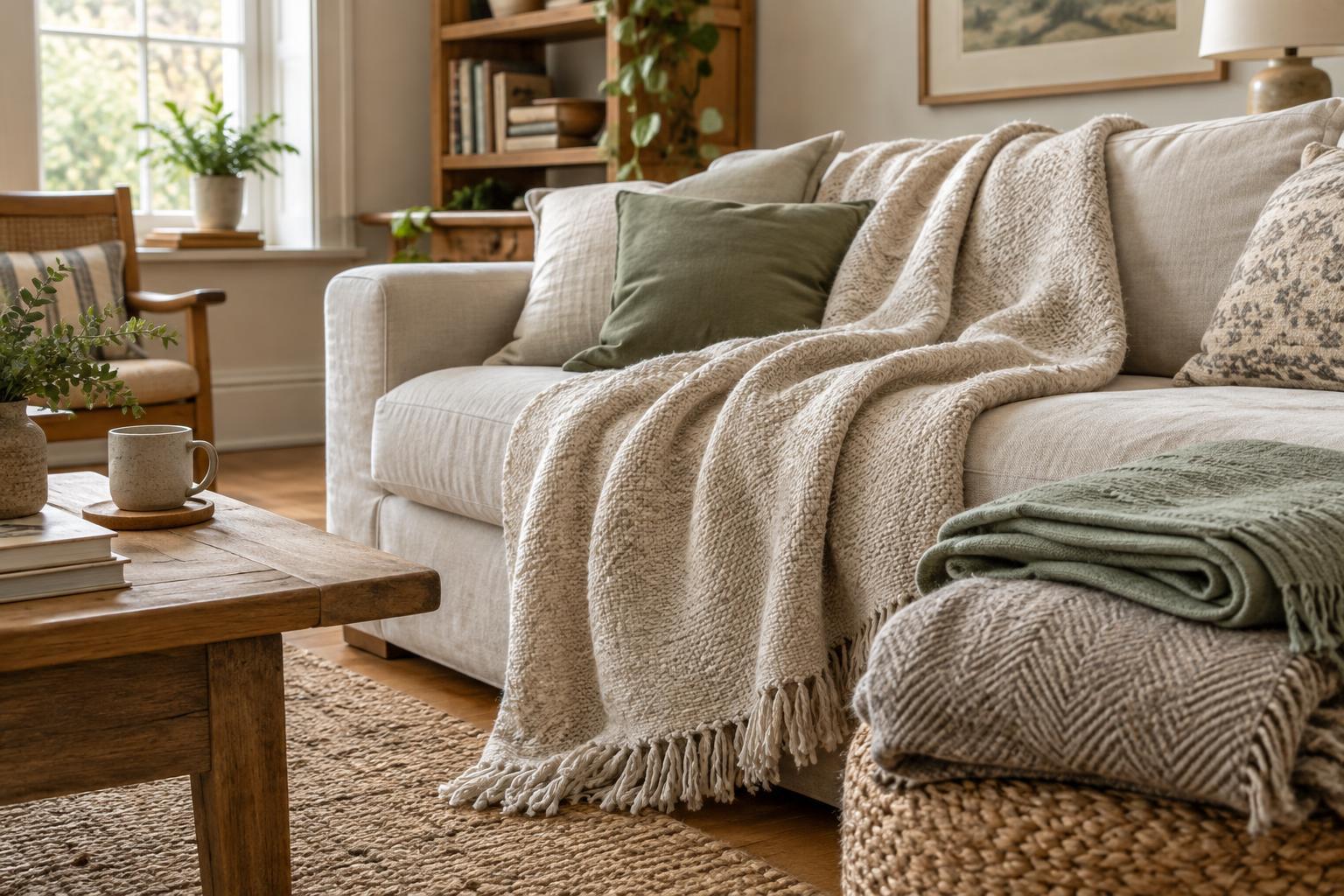 Choosing Throw Blankets for Warmth, Texture and Everyday Use