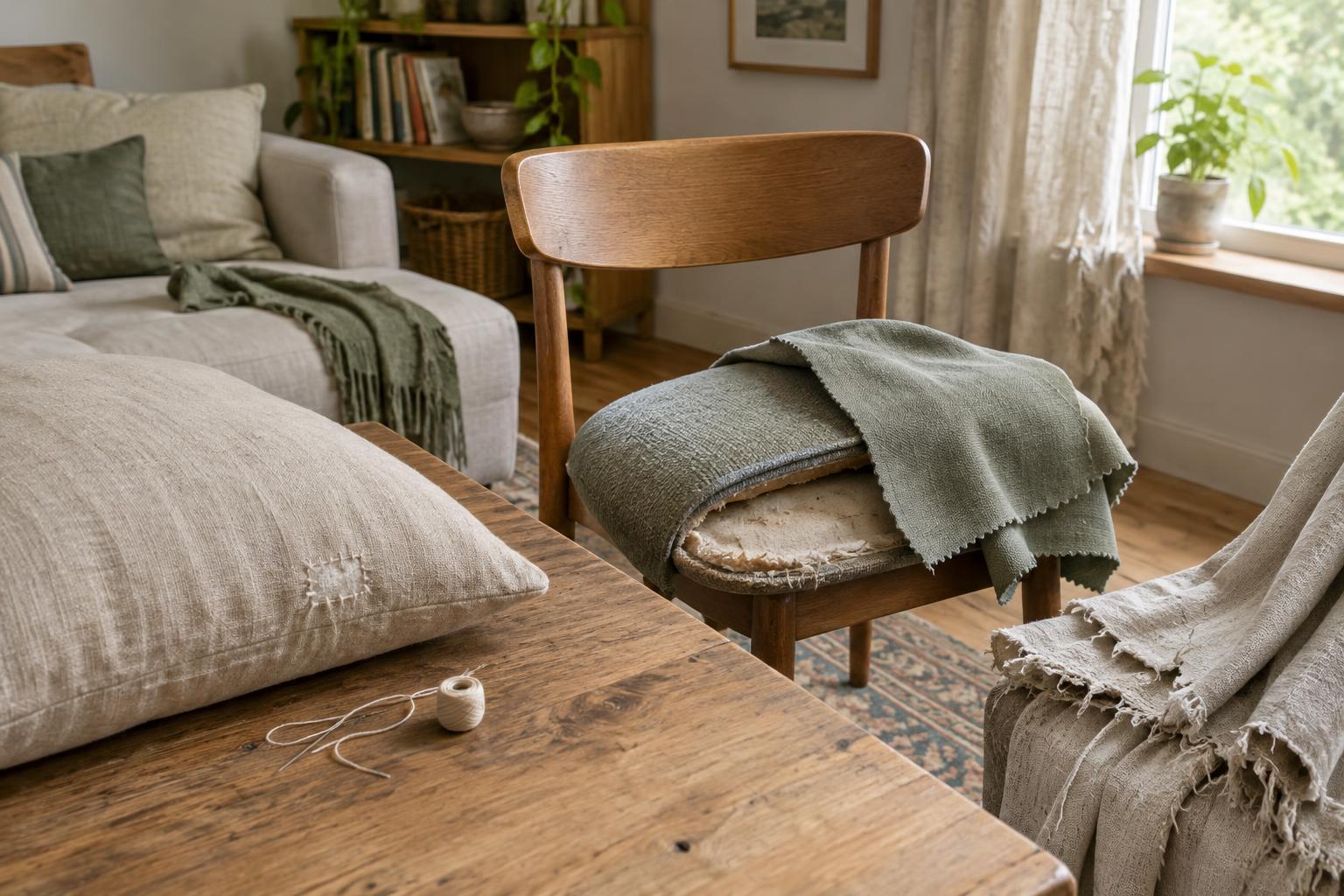 When to Mend, Re-Cover or Replace a Worn Home Textile