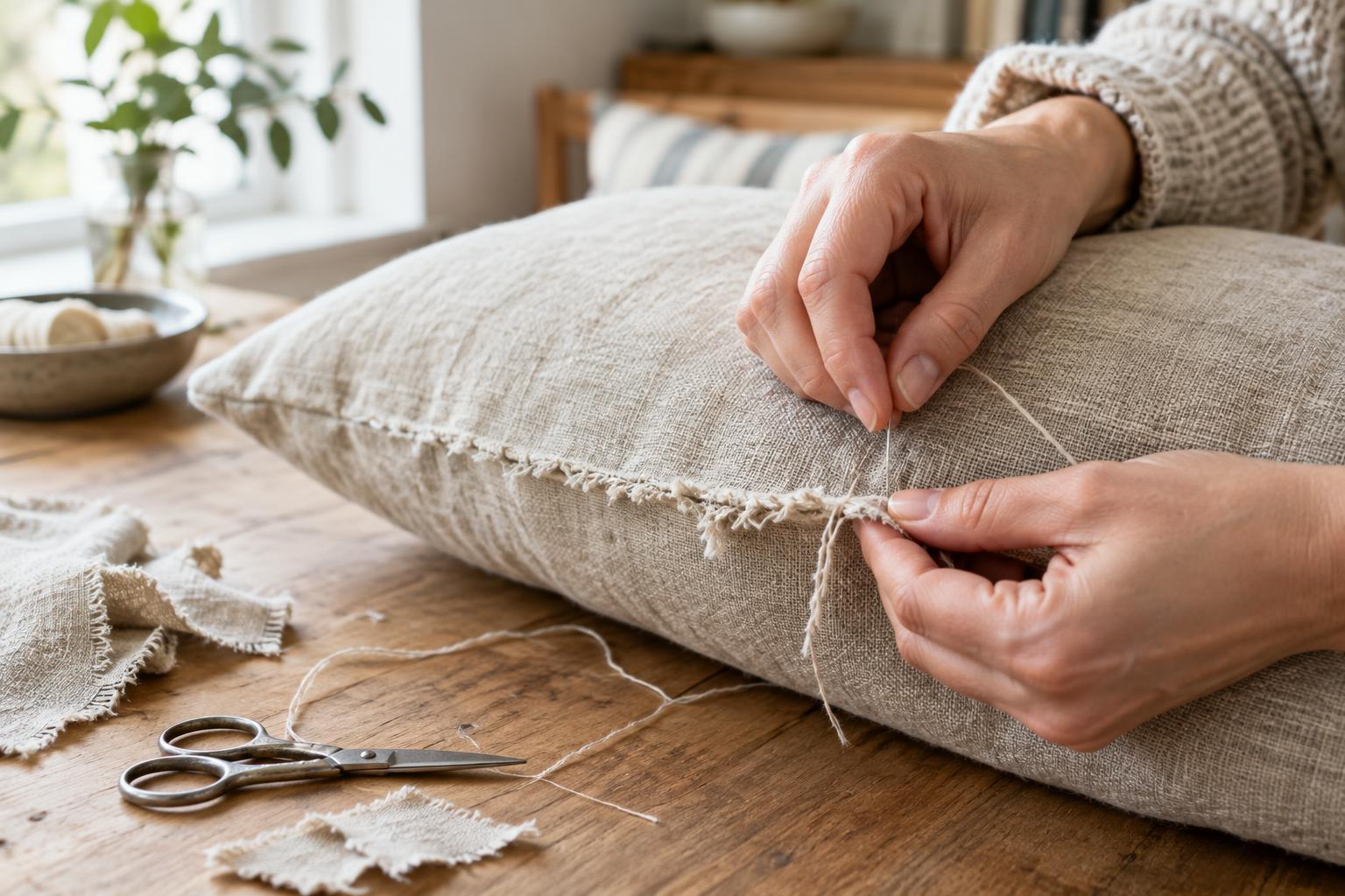 How to Stabilize a Fraying Fabric Edge
