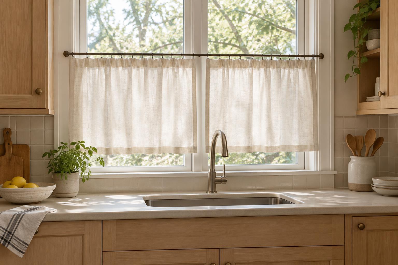 What to Consider When Choosing Curtains for Kitchens and Bathrooms