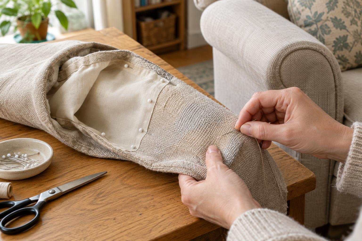 How to Reinforce a Thinning Fabric Armrest Cover