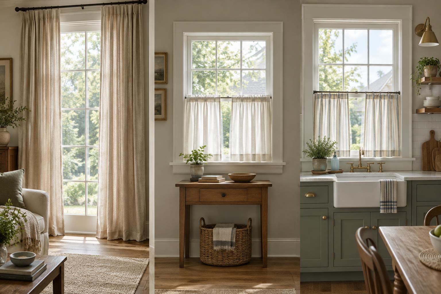 Floor-Length, Sill-Length or Café Curtains: Which Suits Your Window?