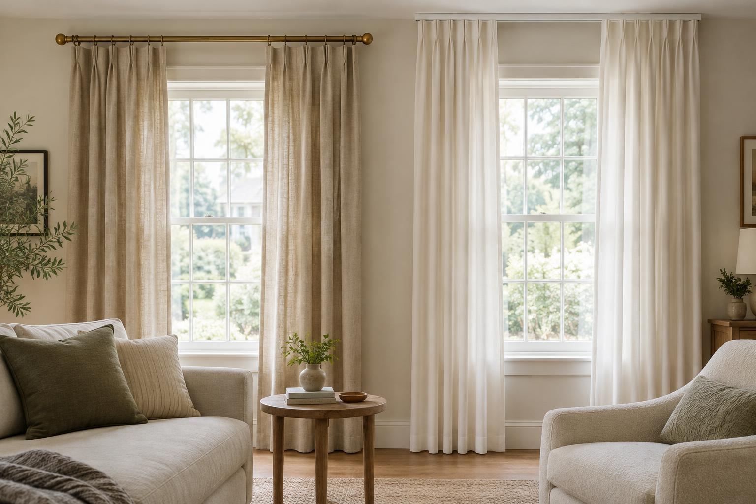 Curtain Rods Versus Tracks: Choosing the Right Hanging System